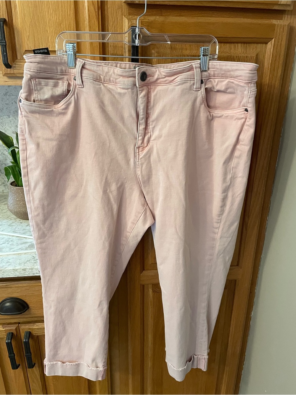 Kut from the Kloth Blush Pink ankle Jeans